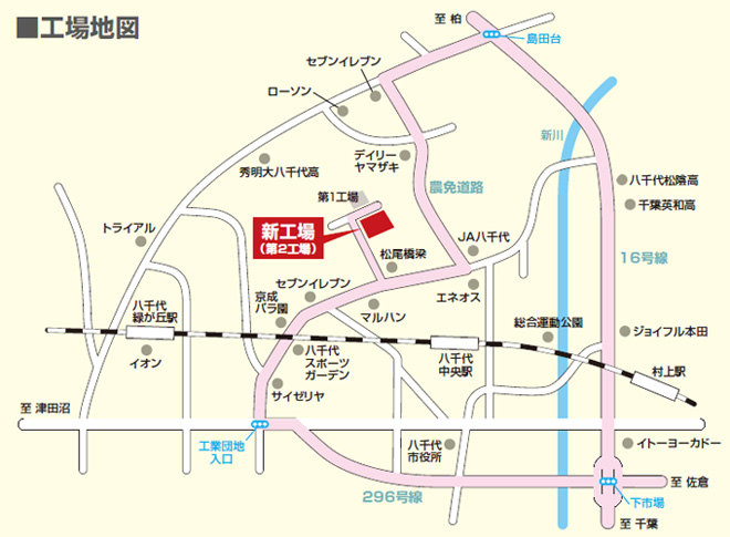 工場地図